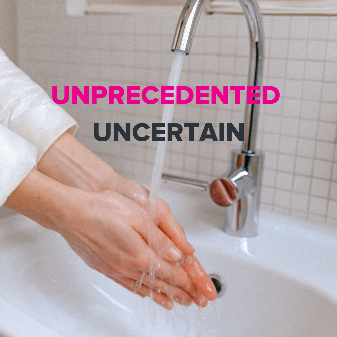 Unprecedented and Uncertain <br/> by Onie Lee